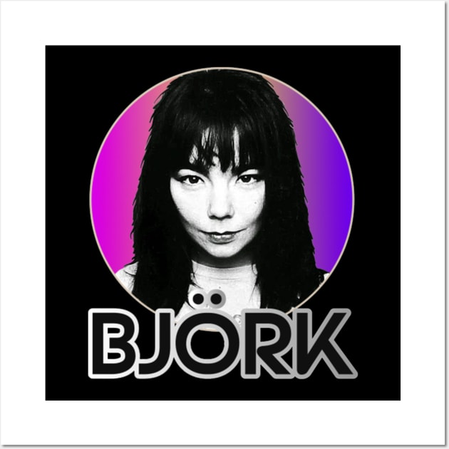 Bewitched by Bjork Wall Art by Chibi Monster